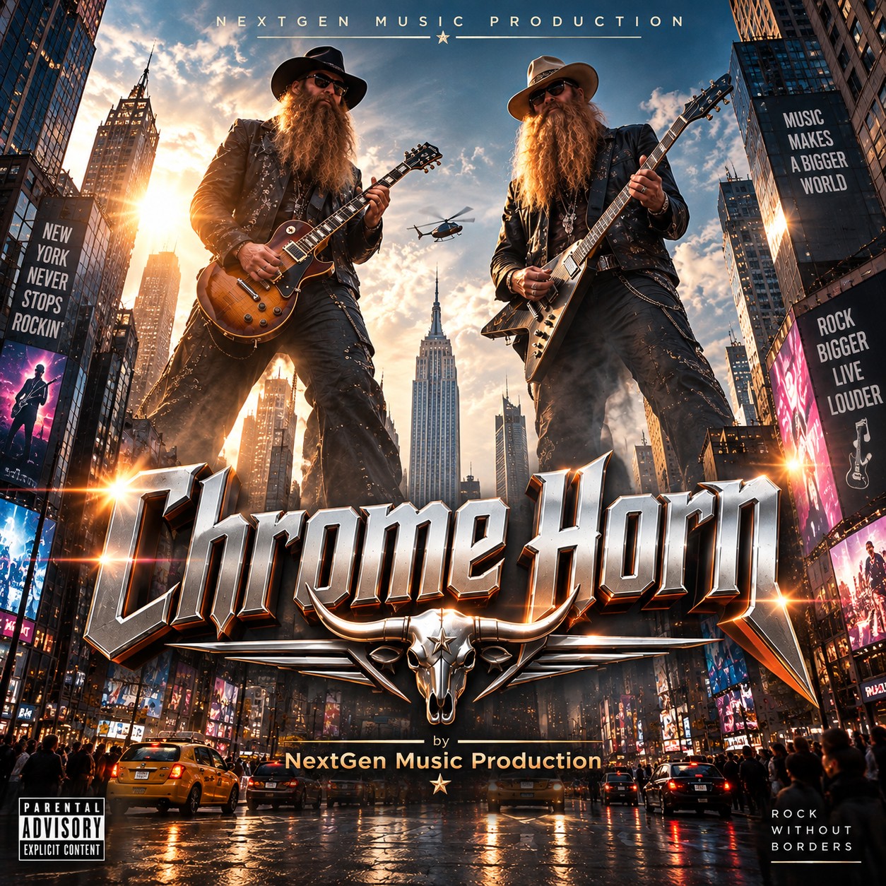 Chrome Horn — NextGen Music Production, pochette officielle