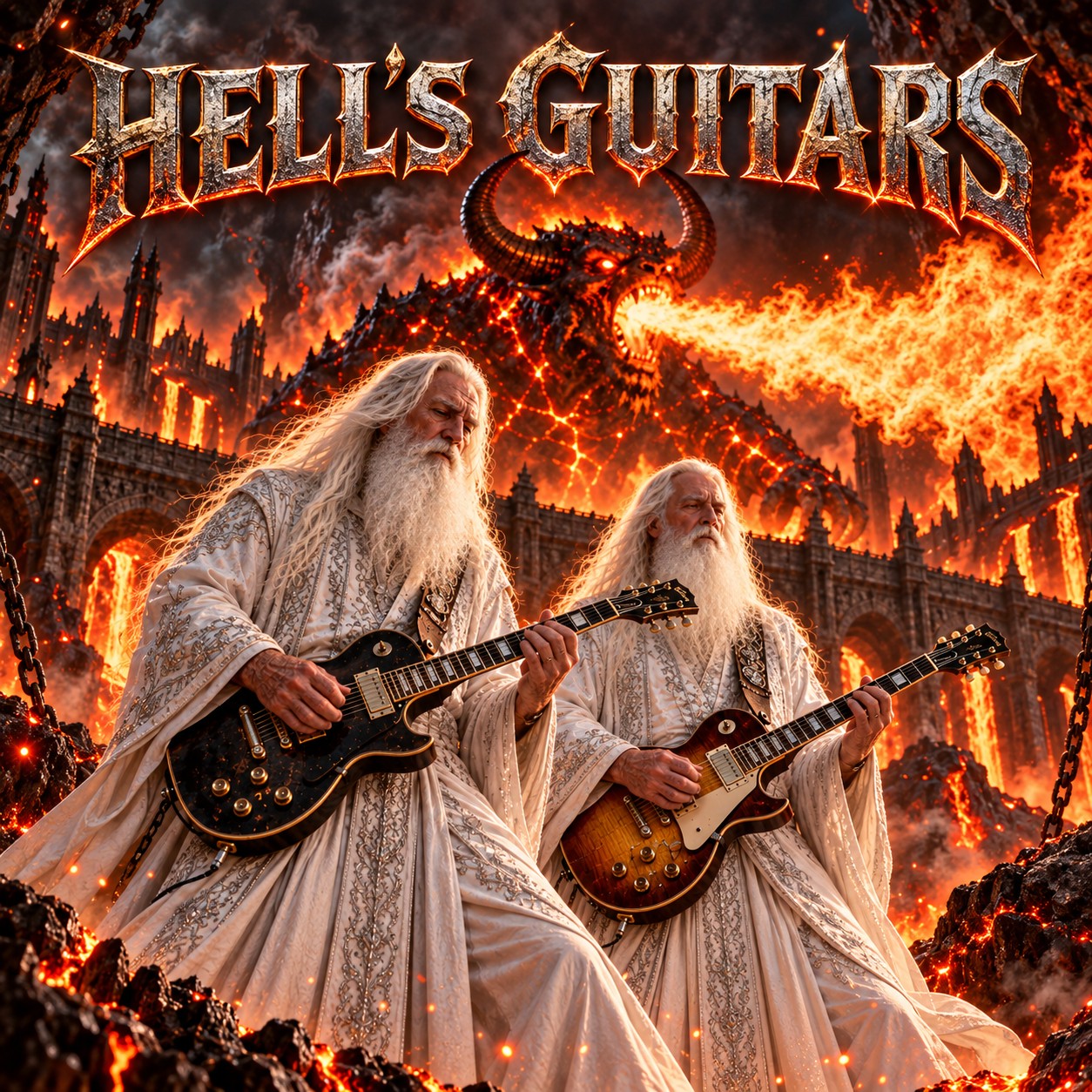 Hell's Guitars — NextGen Music Production, pochette officielle