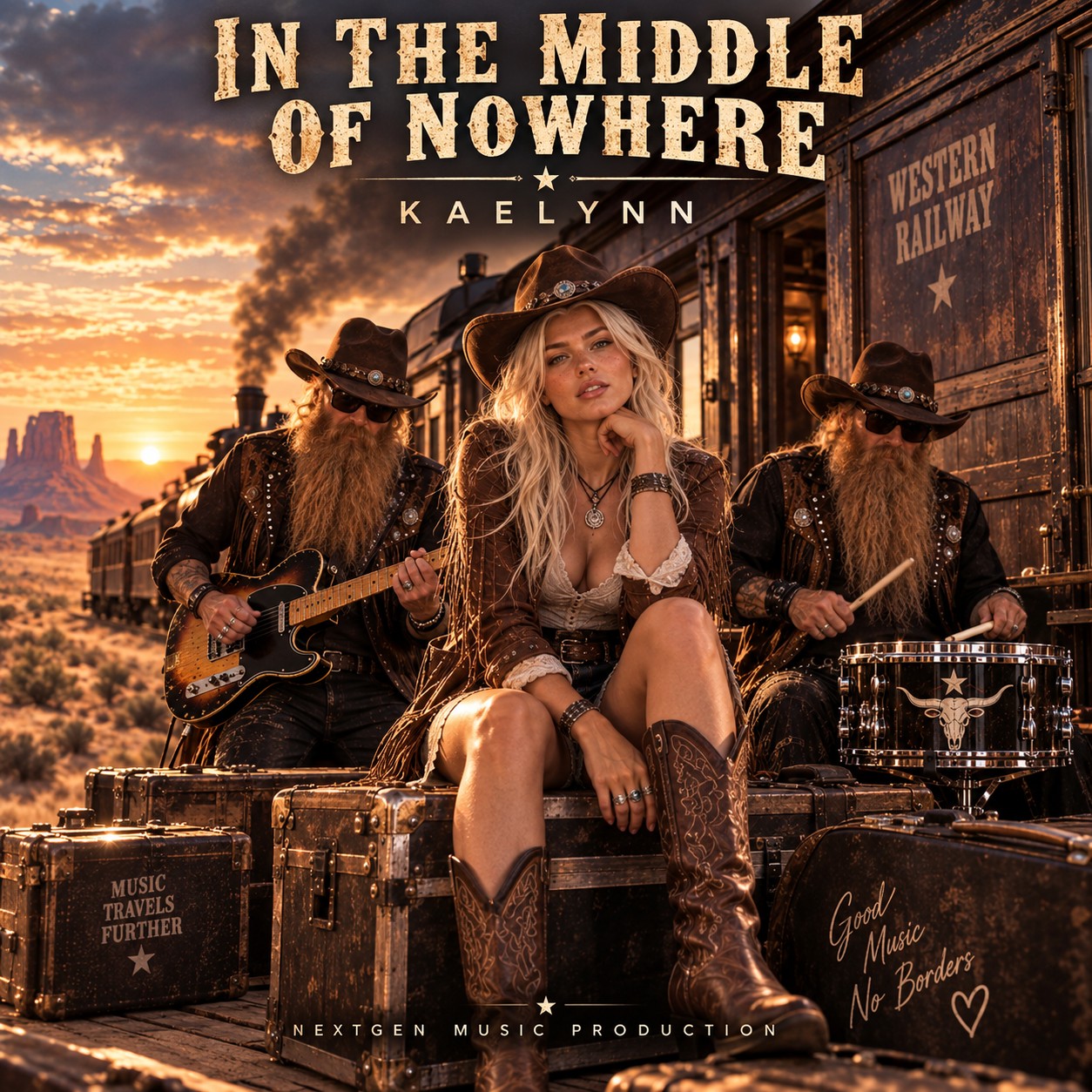 In the Middle Of Nowhere — NextGen Music Production, pochette officielle