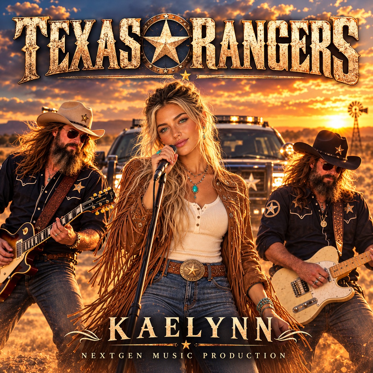 Texas Rangers — NextGen Music Production, pochette officielle
